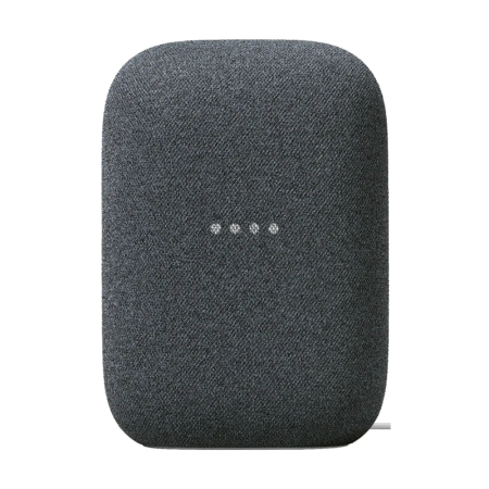 Google Nest Charcoal Smart Speaker Front View