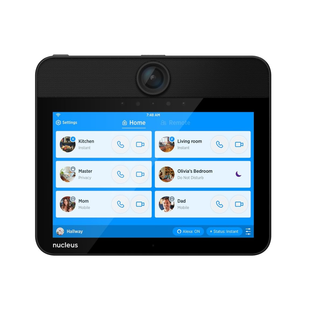 Nucleus Anywhere Intercom Black Front View