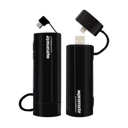 Promate Pocket Mate LT Lightning and Micro USB connector